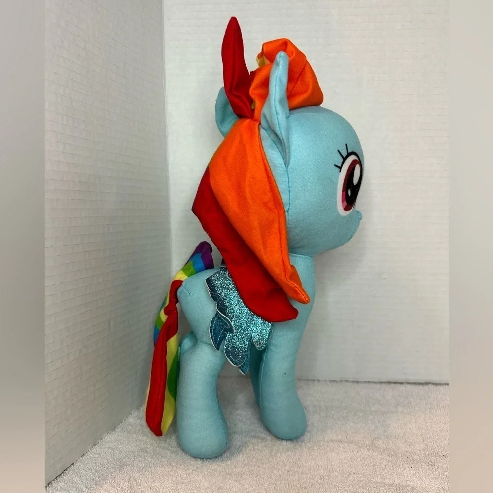 My Little Pony Hasbro Toy Factory Rainbow Dash Plush 2022 - Picture 4 of 8